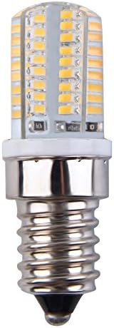 E14 LED הנורה, 3W 64LED 360 מעלות זווית Beam SMD 3014 110V שאינו ניתן לעמעום תירס נורת חשמל עבור משק בית גן חצר (אור