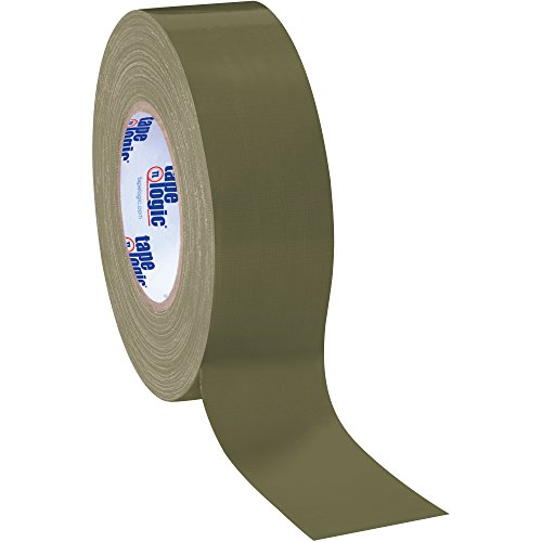 הקלטת ההיגיון נייר דבק, 10 מ מ 2 x 60 yds, ירוק זית, 24/תיק