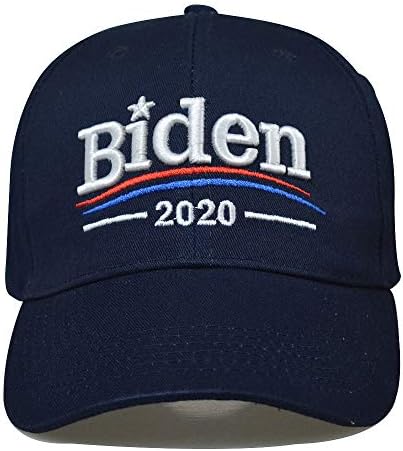 ג 'ו ביידן 2020 הכובע על הבחירות לנשיאות מתכוונן 3D ארה ב רקום דגל כובע בייסבול