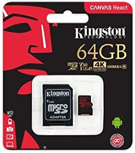 מקצועי MicroSDXC 64GB עובד עבור LG M200NCard מותאם אישית מאומת על ידי SanFlash וקינגסטון. (80MB/s)
